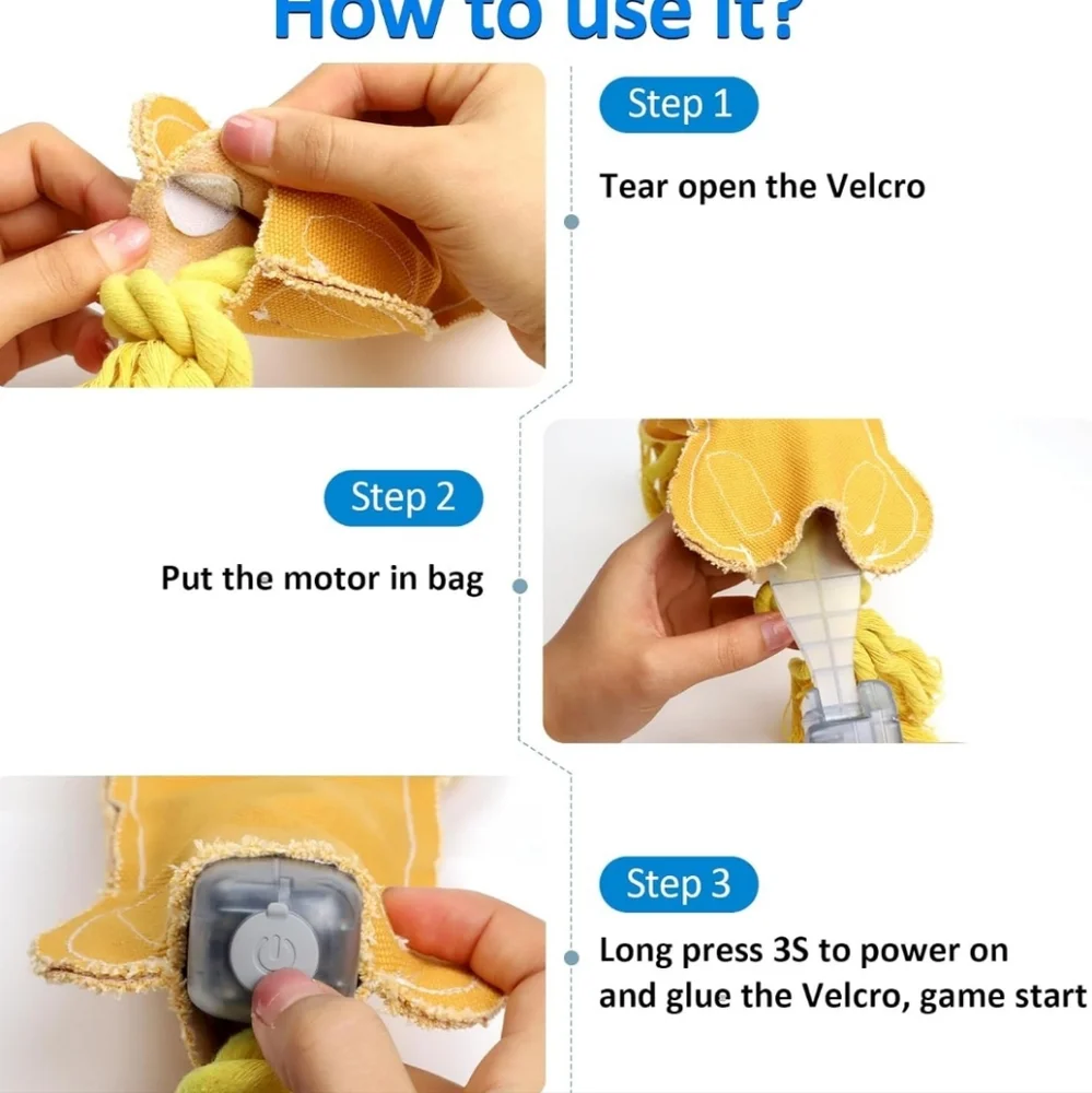 Bentopal Smart Dog Interactive Dog Toy, Motion Activated - Picture 5 of 9